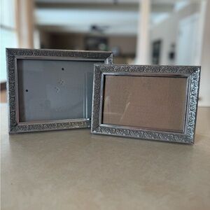 Silver Picture Frame Duo by Fetco